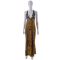 Women's Printed Spaghetti Strap Sleeveless Dress by Trendy Attic Store01