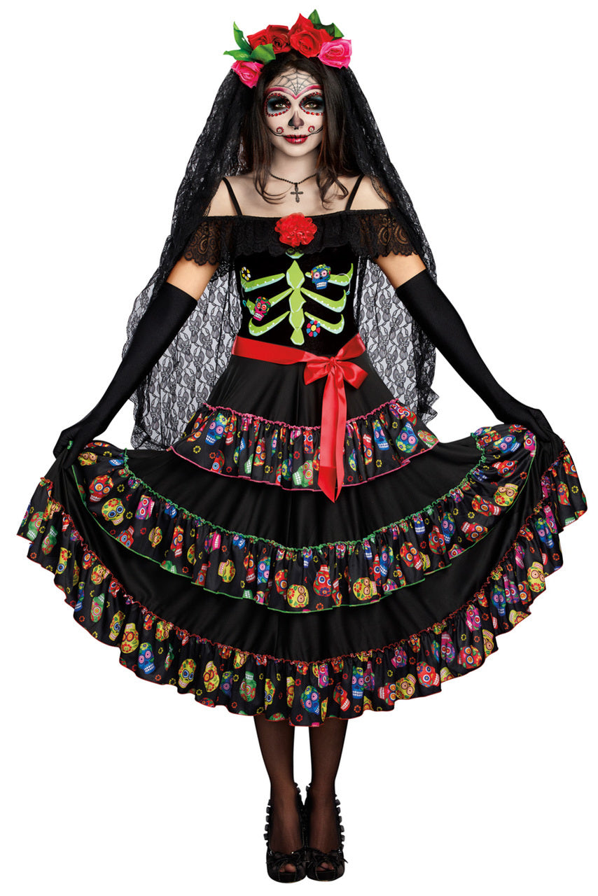 Lady of the Dead Costume by 3wishes.com