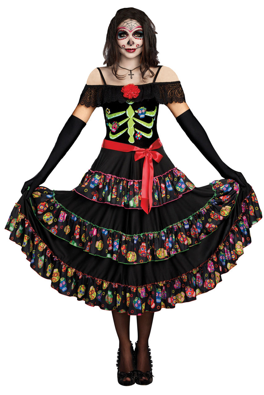 Lady of the Dead Costume by 3wishes.com