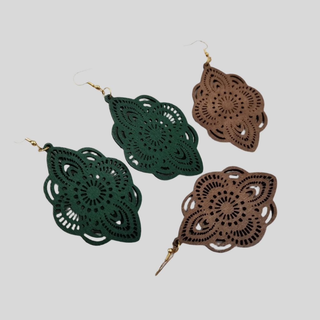Mandala Drop Earrings by Sacred Scents Sanctuary
