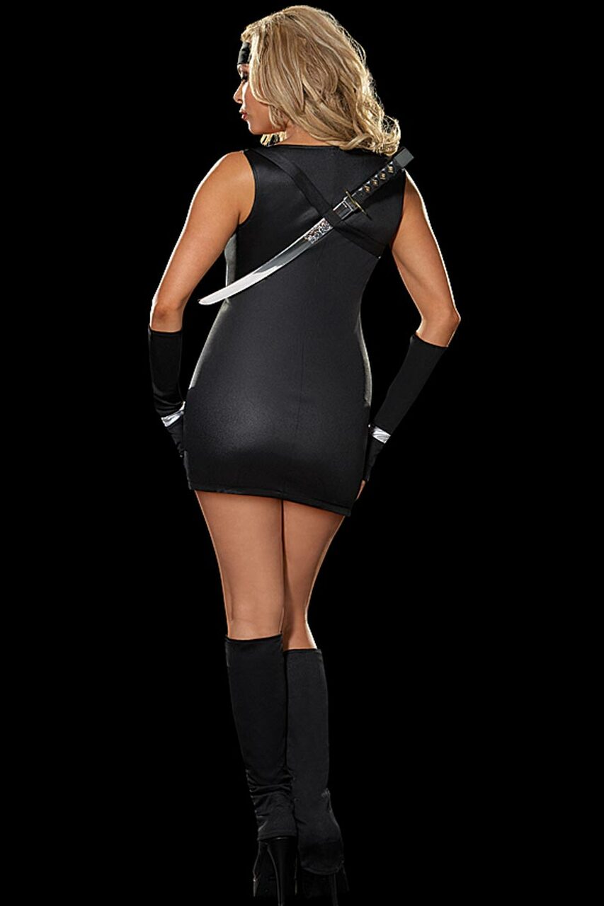 Sexy Curvy Ninja Star Costume by 3wishes.com