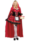 Plus Size Little Red Costume by 3wishes.com