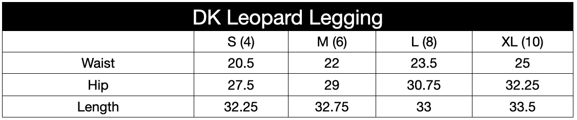 HauteD - DK Leopard Legging by Apricot Chestnut