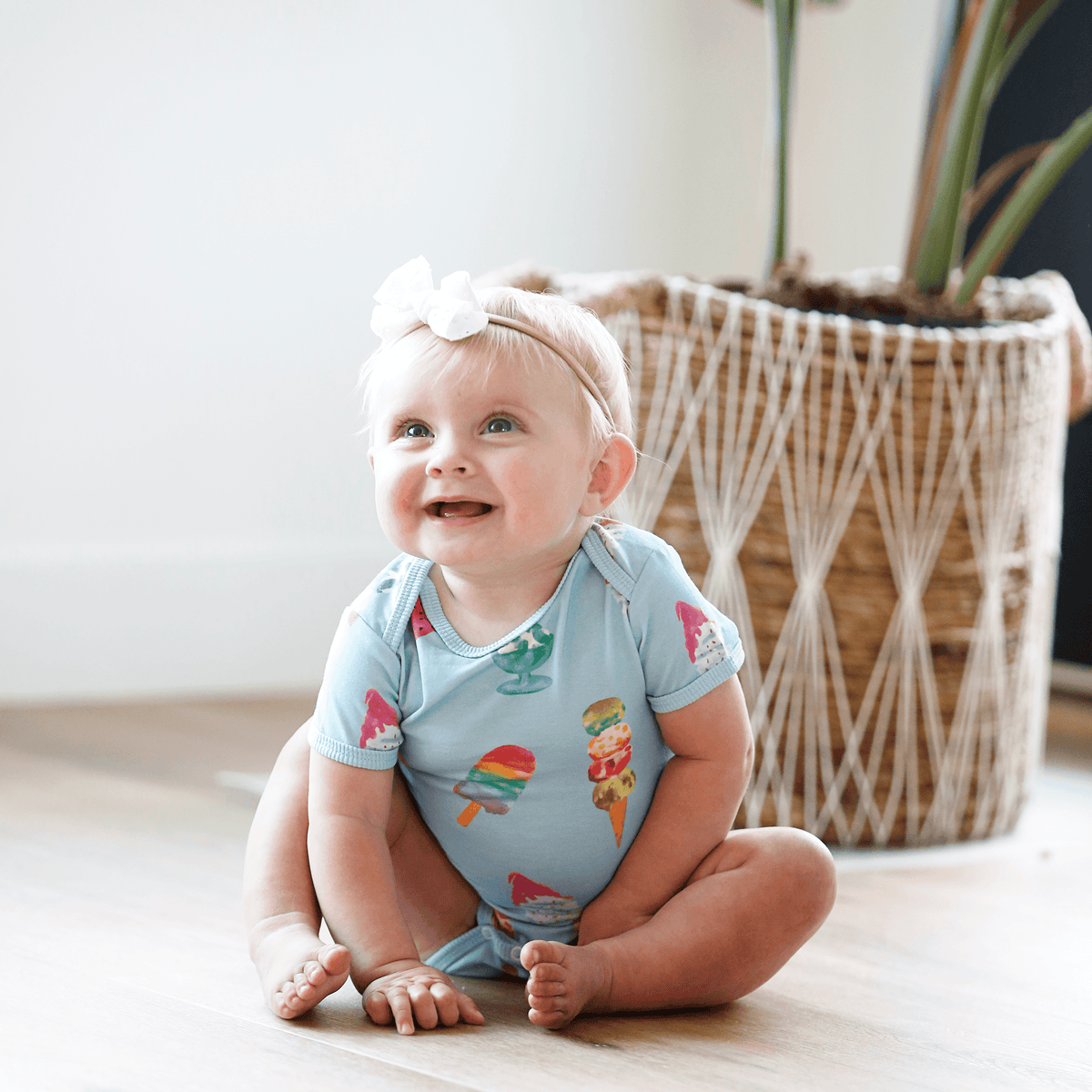 Wren baby body | Sundaes by anise & ava