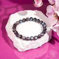 The Empath’s Cord Cutter – Black Moonstone Bracelet by Conscious Items