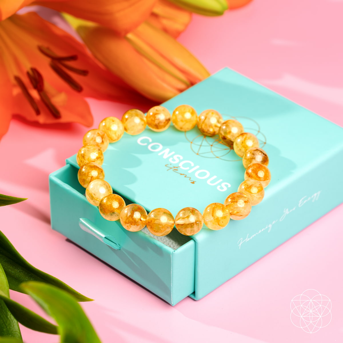 The Master Reset – Golden Healer Quartz Bracelet by Conscious Items