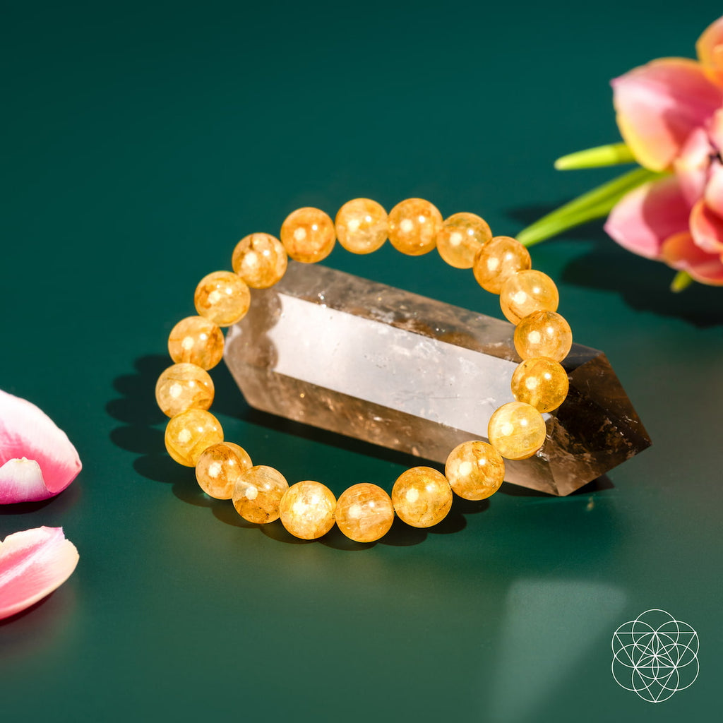 The Master Reset – Golden Healer Quartz Bracelet by Conscious Items