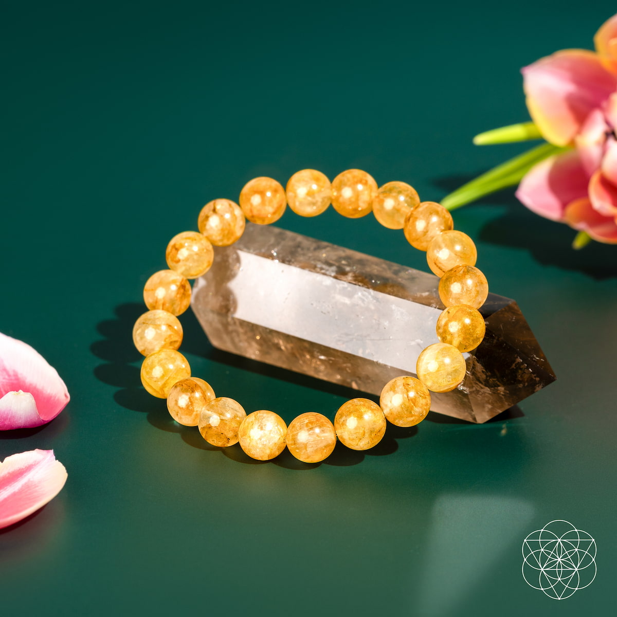 The Master Reset – Golden Healer Quartz Bracelet by Conscious Items