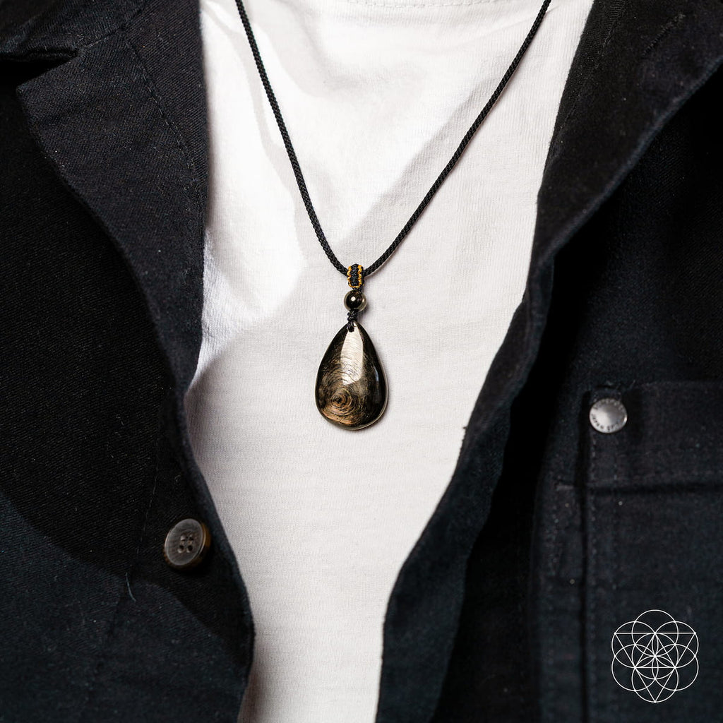 The Hypersthene Millionaire Manifestation Pendant by Conscious Items