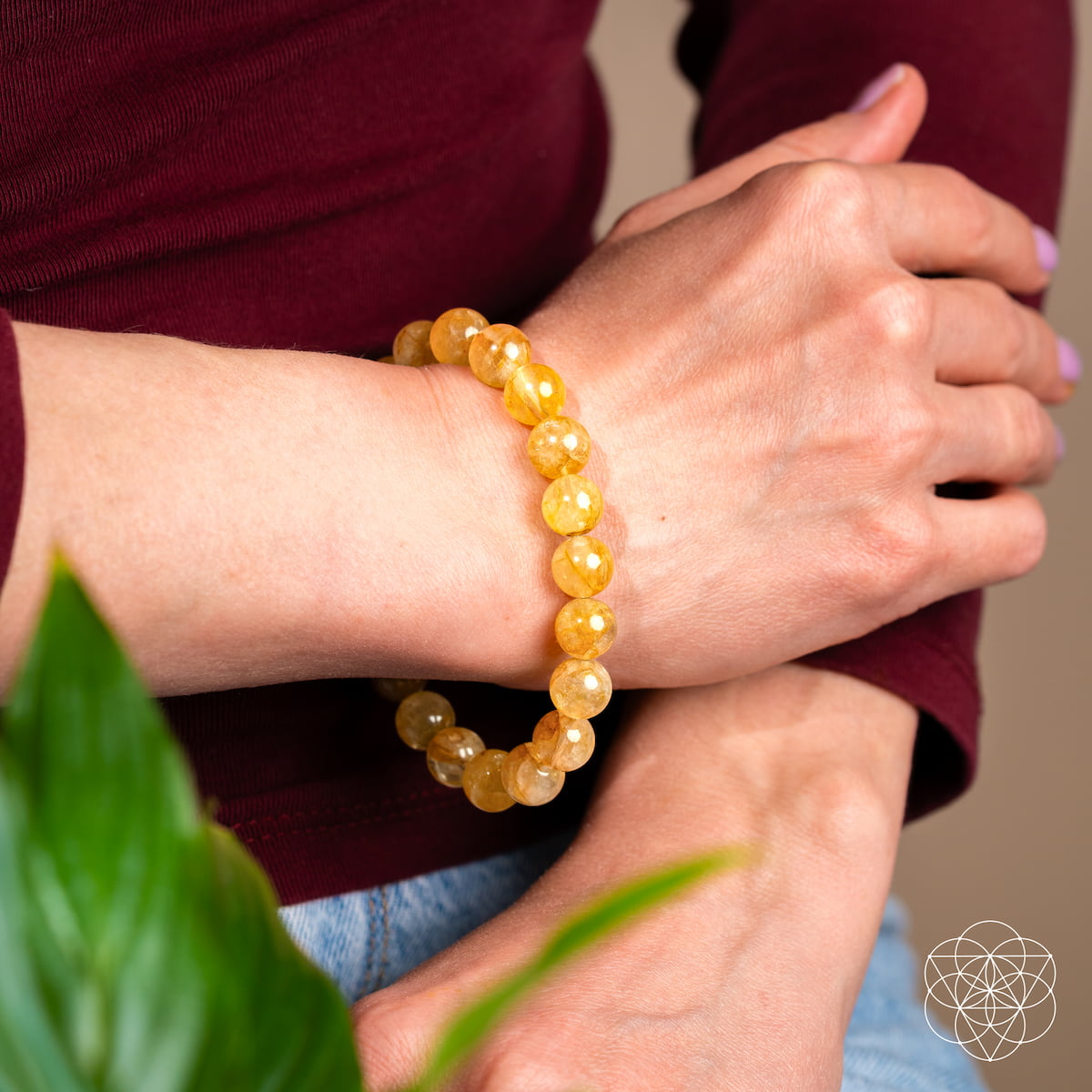 The Master Reset – Golden Healer Quartz Bracelet by Conscious Items