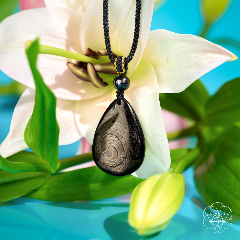 The Hypersthene Millionaire Manifestation Pendant by Conscious Items