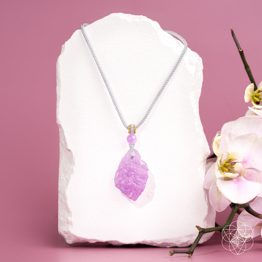Rarer Than Diamonds - The Pink Kunzite Pendant by Conscious Items