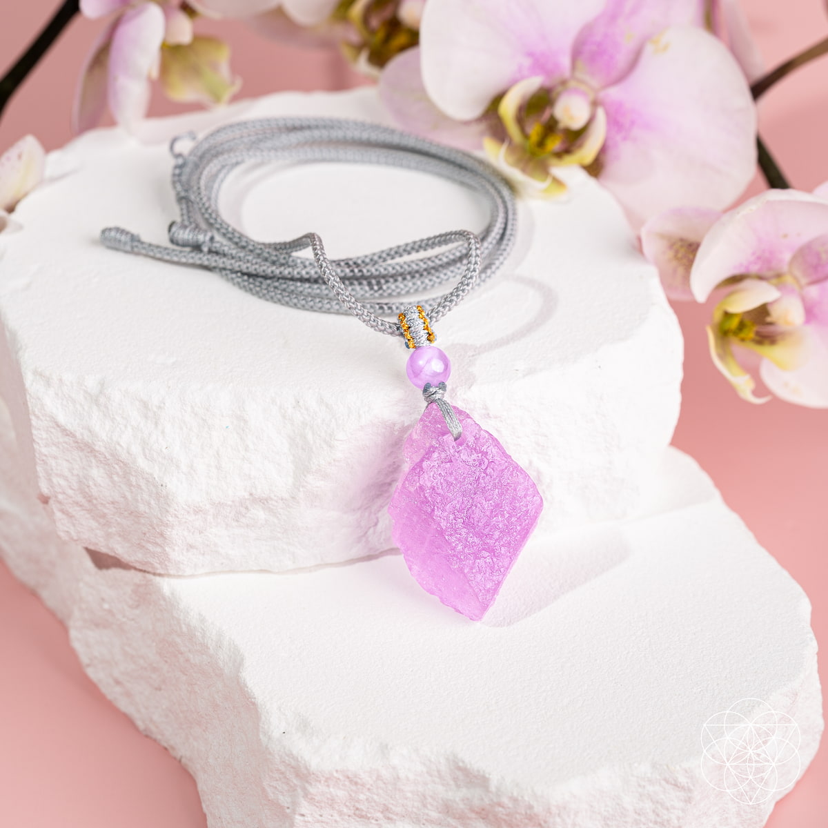 Rarer Than Diamonds - The Pink Kunzite Pendant by Conscious Items