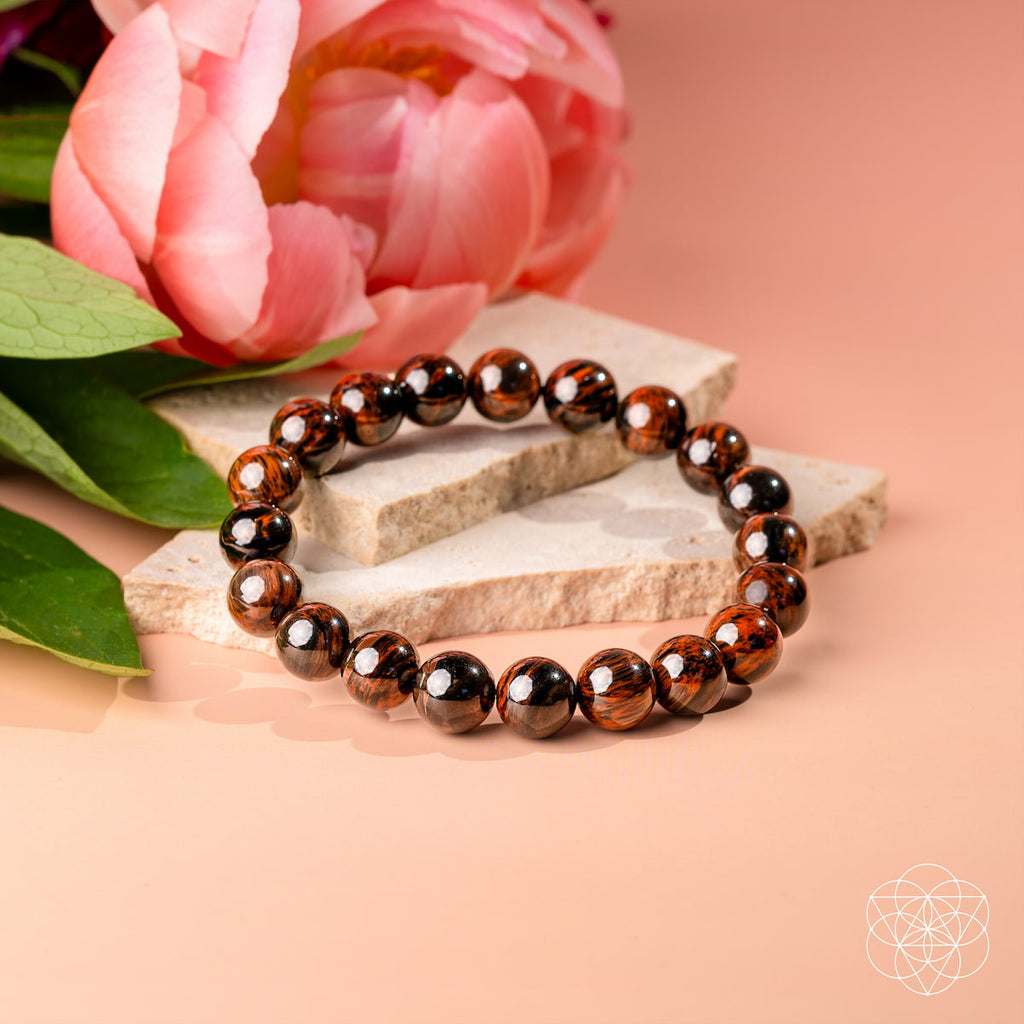 The Self-Sabotage Breaker - Mahogany Obsidian Bracelet by Conscious Items