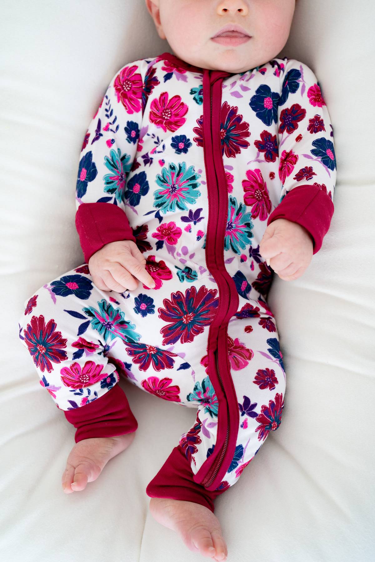 Wild Berry Floral Zippy by Boosh Baby