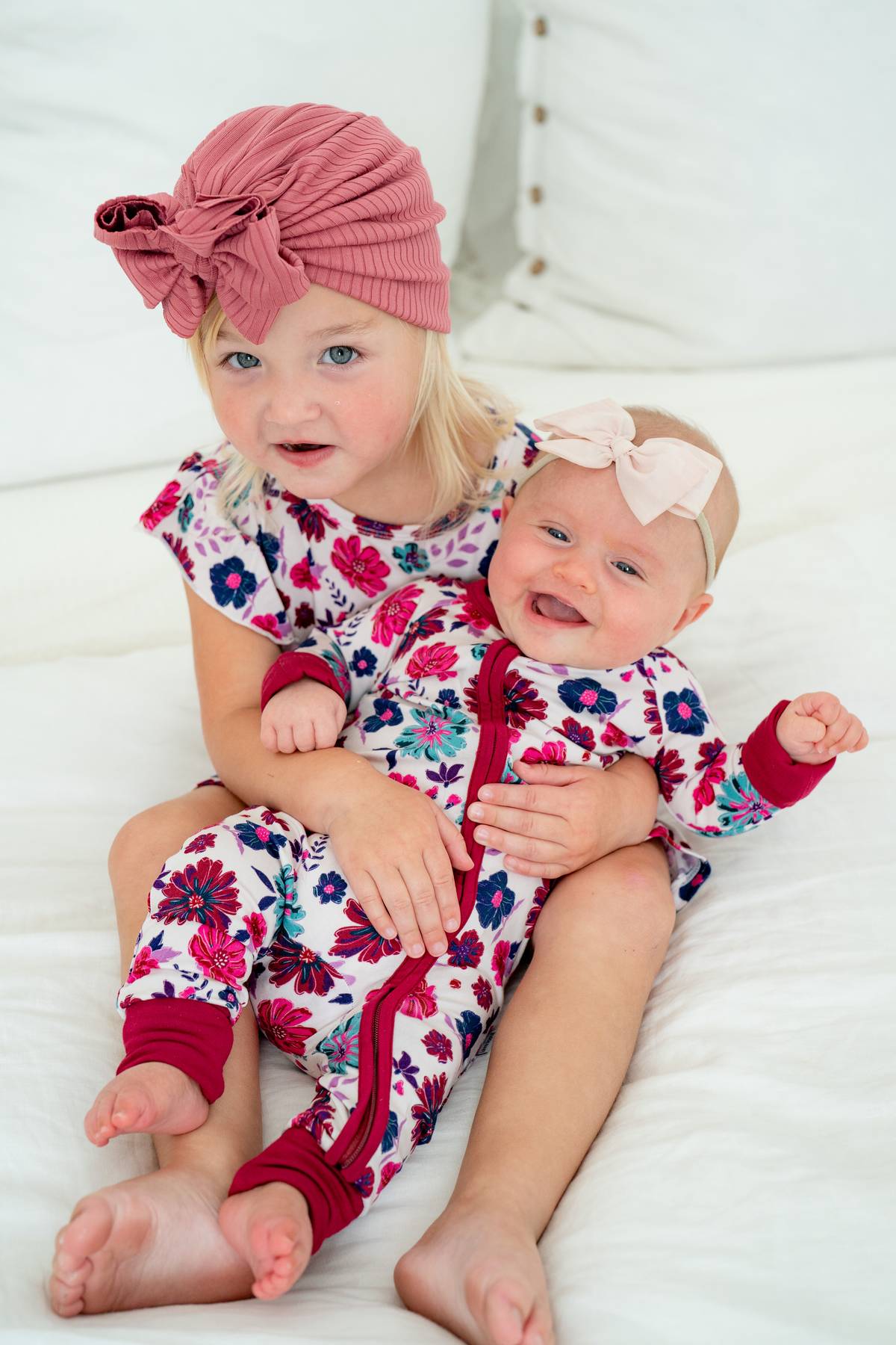 Wild Berry Floral Zippy by Boosh Baby
