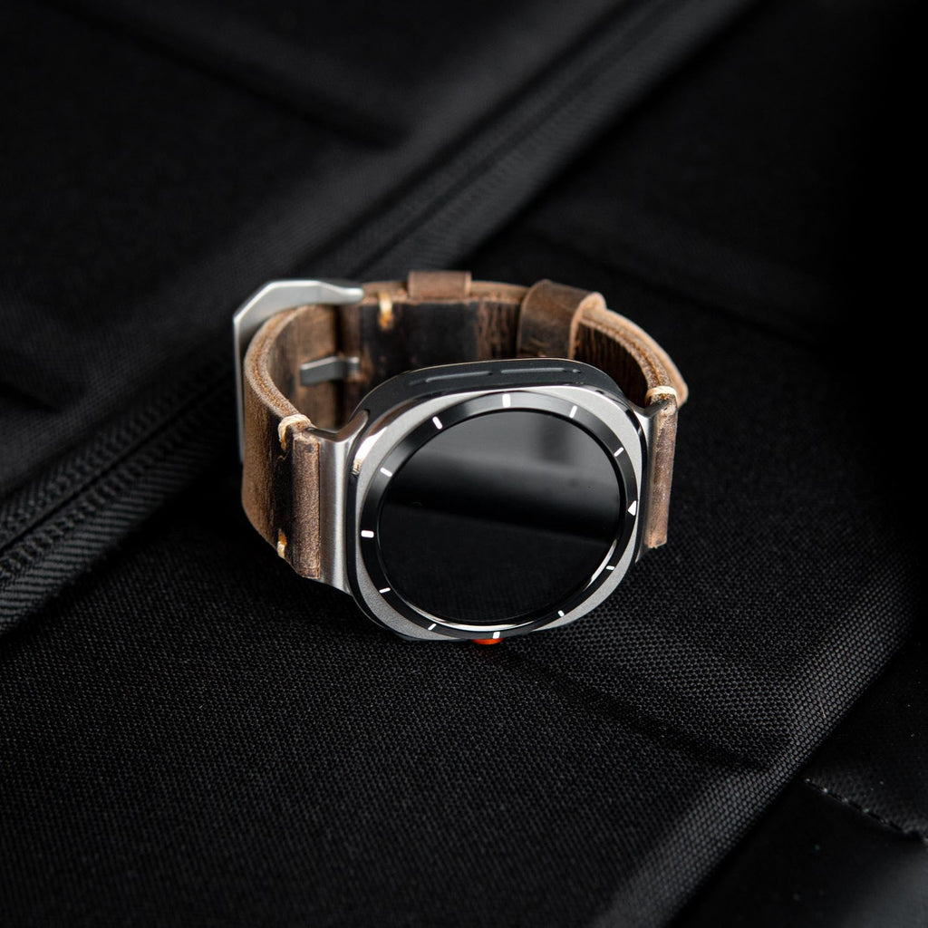 Leather Strap R01 for Samsung Galaxy Watch Ultra by Robust