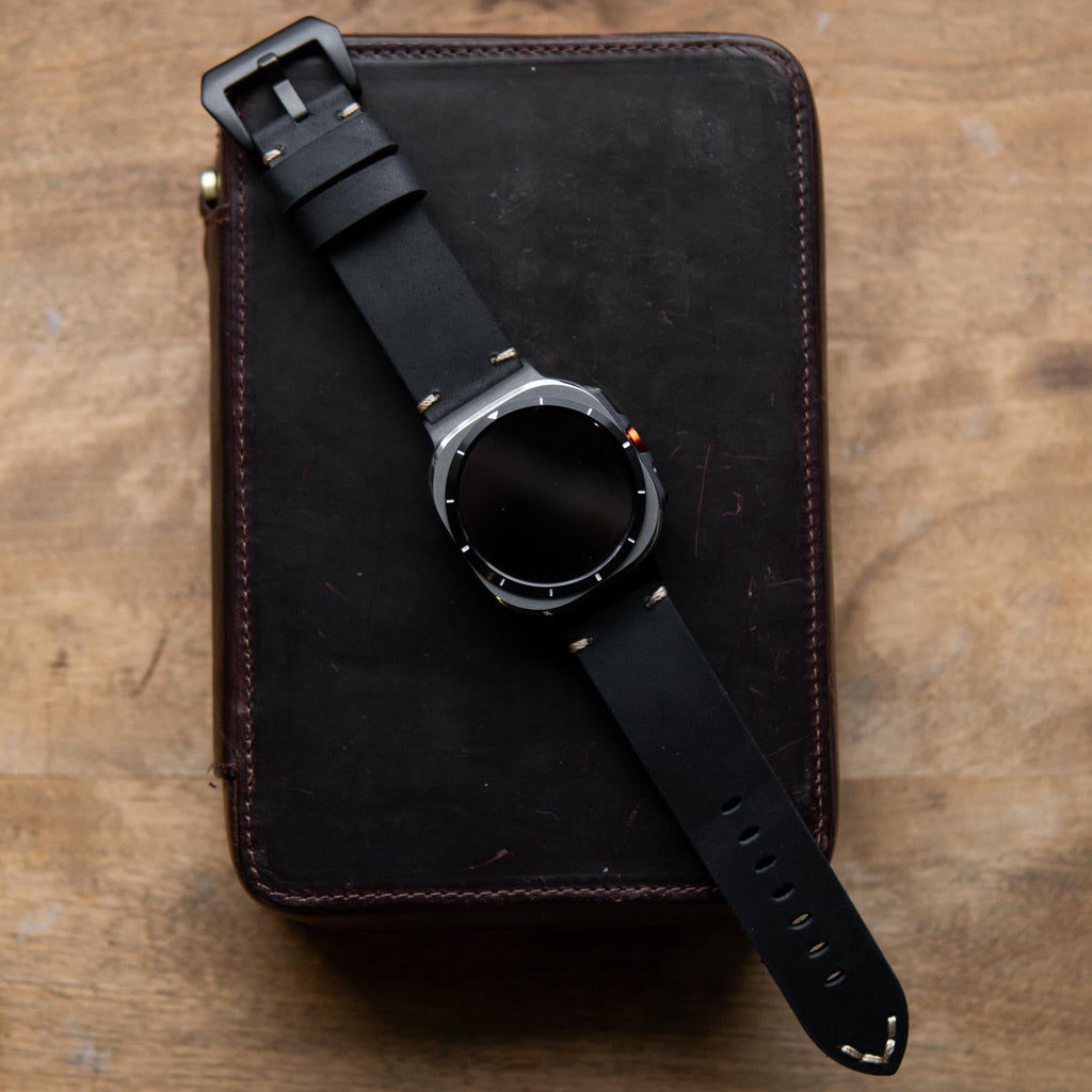 Leather Strap R01 for Samsung Galaxy Watch Ultra by Robust