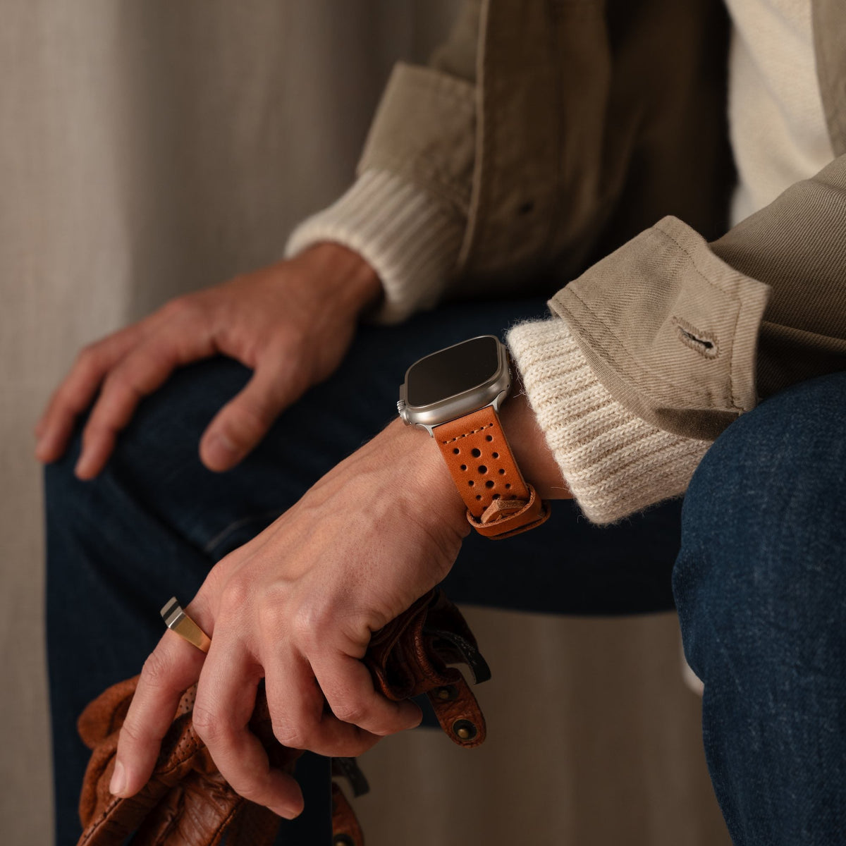 Racing Leather Strap by Robust