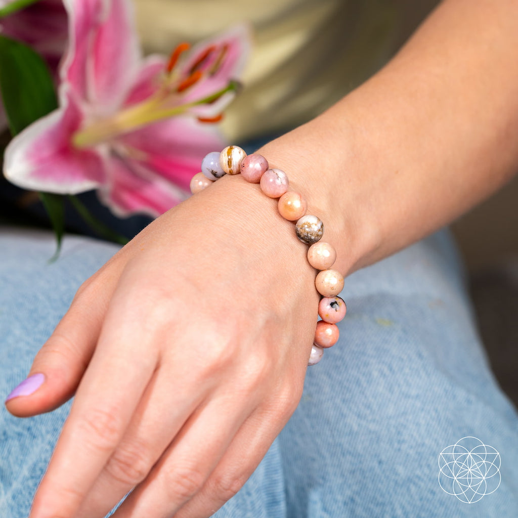 Repair My Heart - The Peruvian Pink Opal Bracelet by Conscious Items