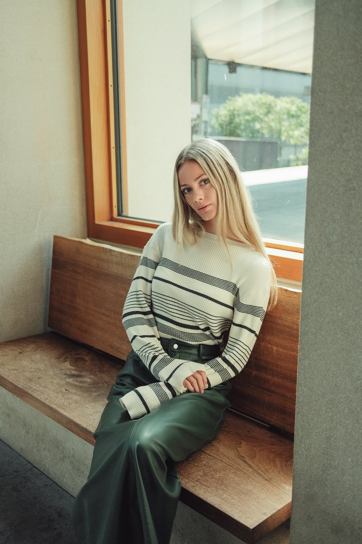 Multi Striped Sweater by profile-nyc