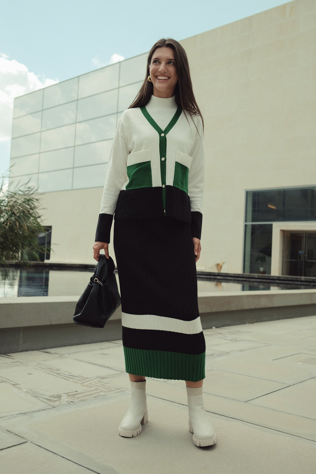 Knit Sleeveless Turtleneck by profile-nyc
