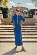 EYELET KNIT SKIRT by profile-nyc