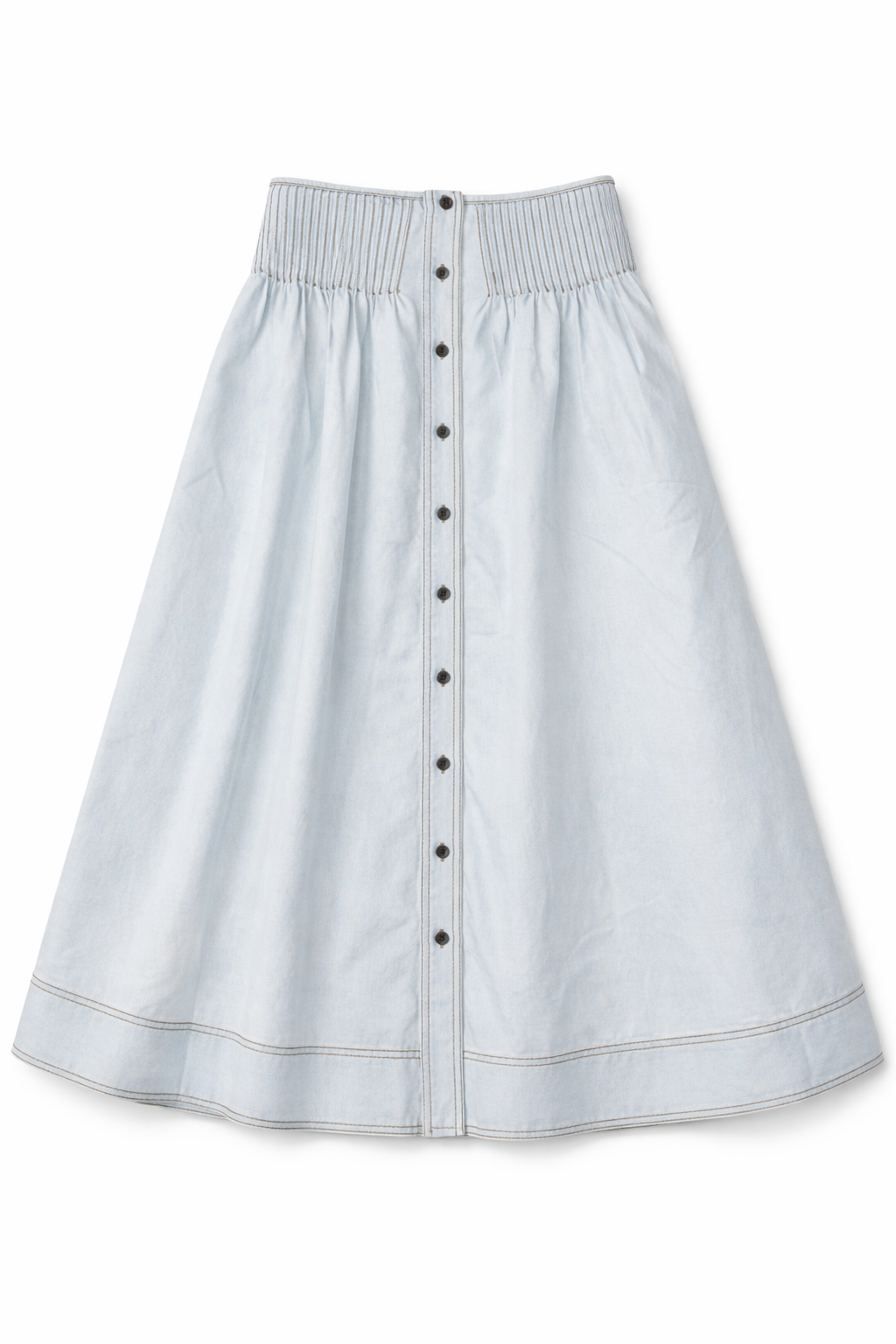 WASHED TENCEL SKIRT by profile-nyc