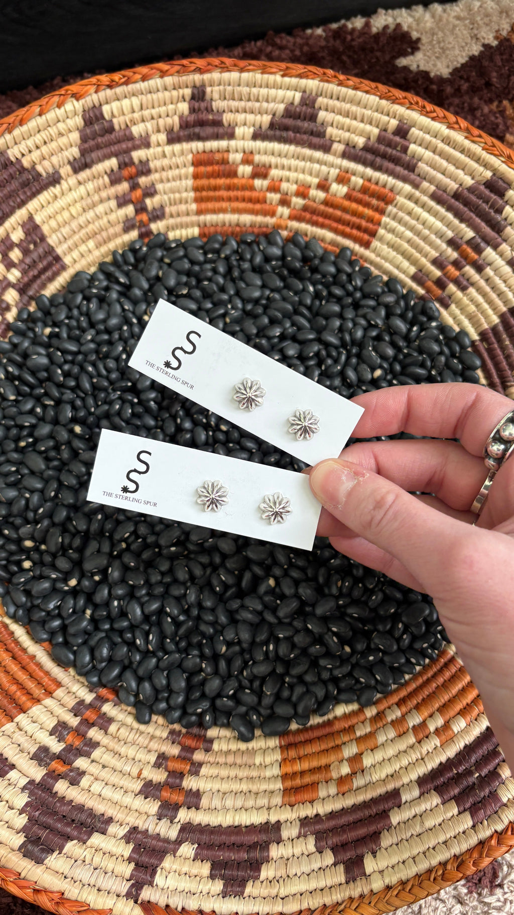 FLOWER CONCHO STUDS by The Sterling Spur