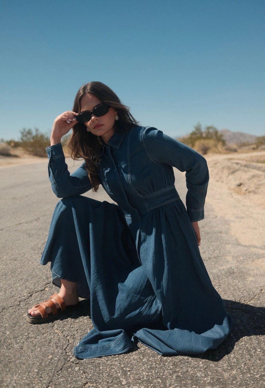 SOFT DENIM DRESS by profile-nyc