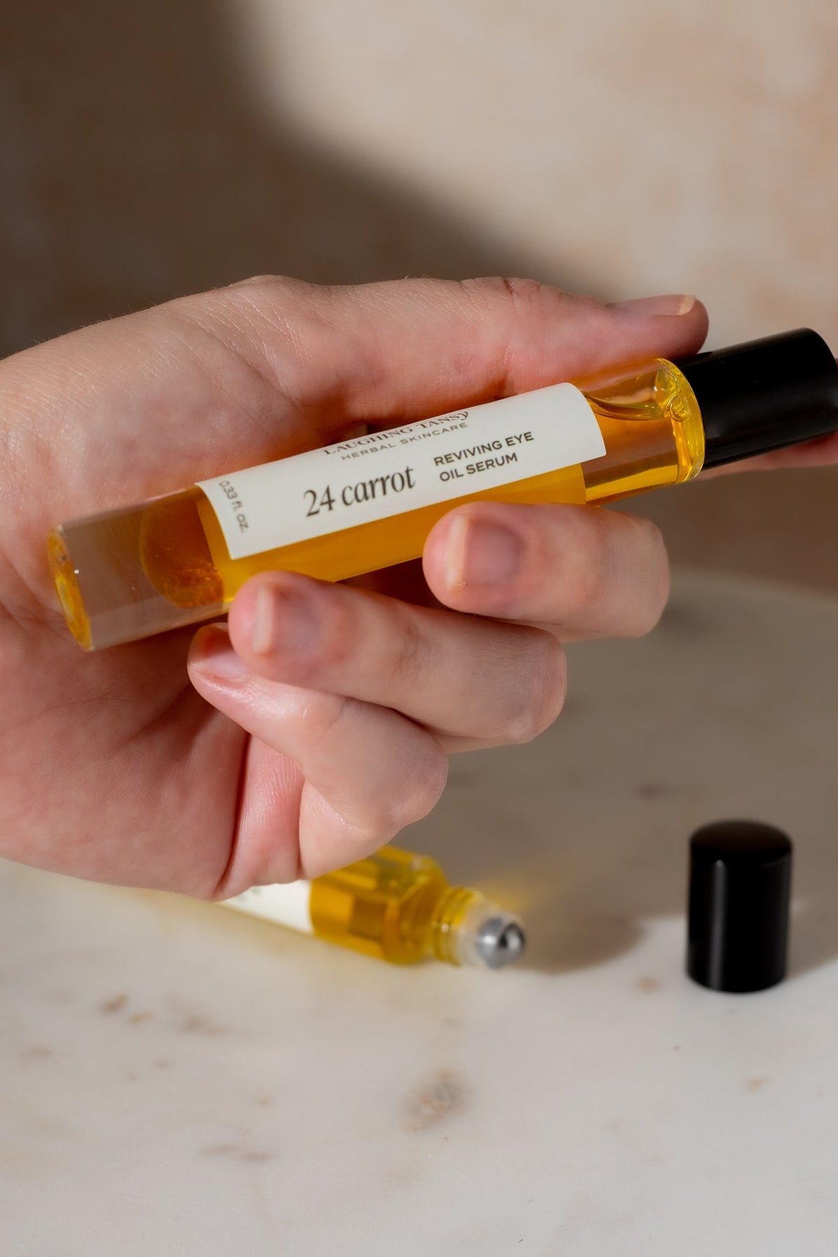 24 Carrot Oil Eye Serum by ABĒCA Naturals