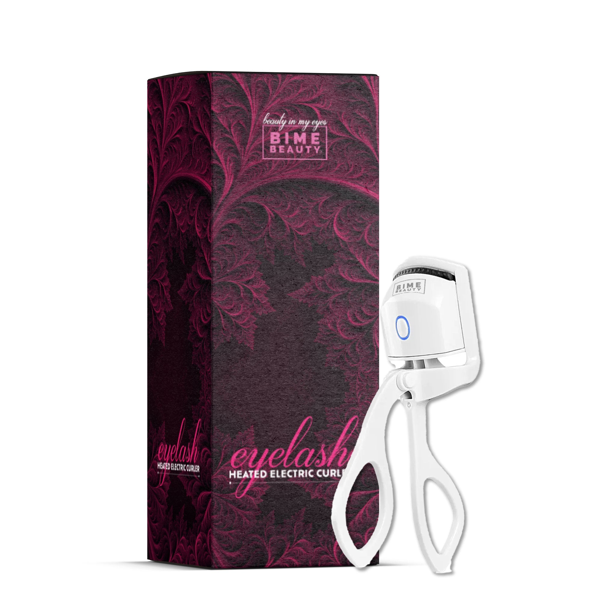 The Complete Eye & Hair Perfection Bundle: Tyche Brush & Electric Eyelash Curler by BimeBeauty