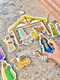 Quiet Nativity Set (a Christmas bath toy!) by Saintly Heart