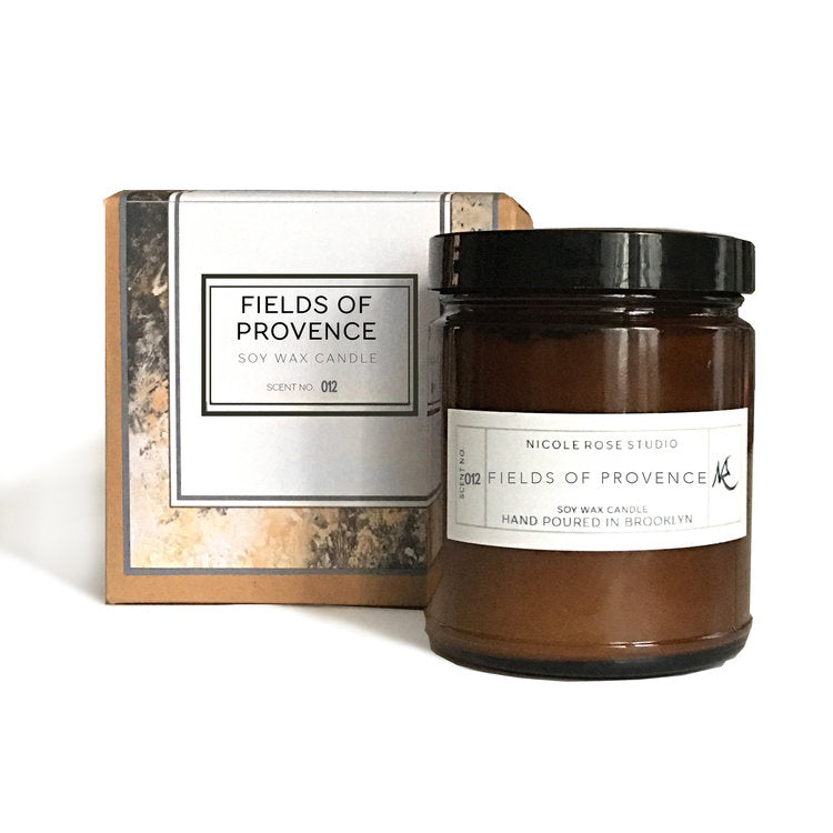 Fields of Provence Soy Wax Candle by Indigo Poseidon