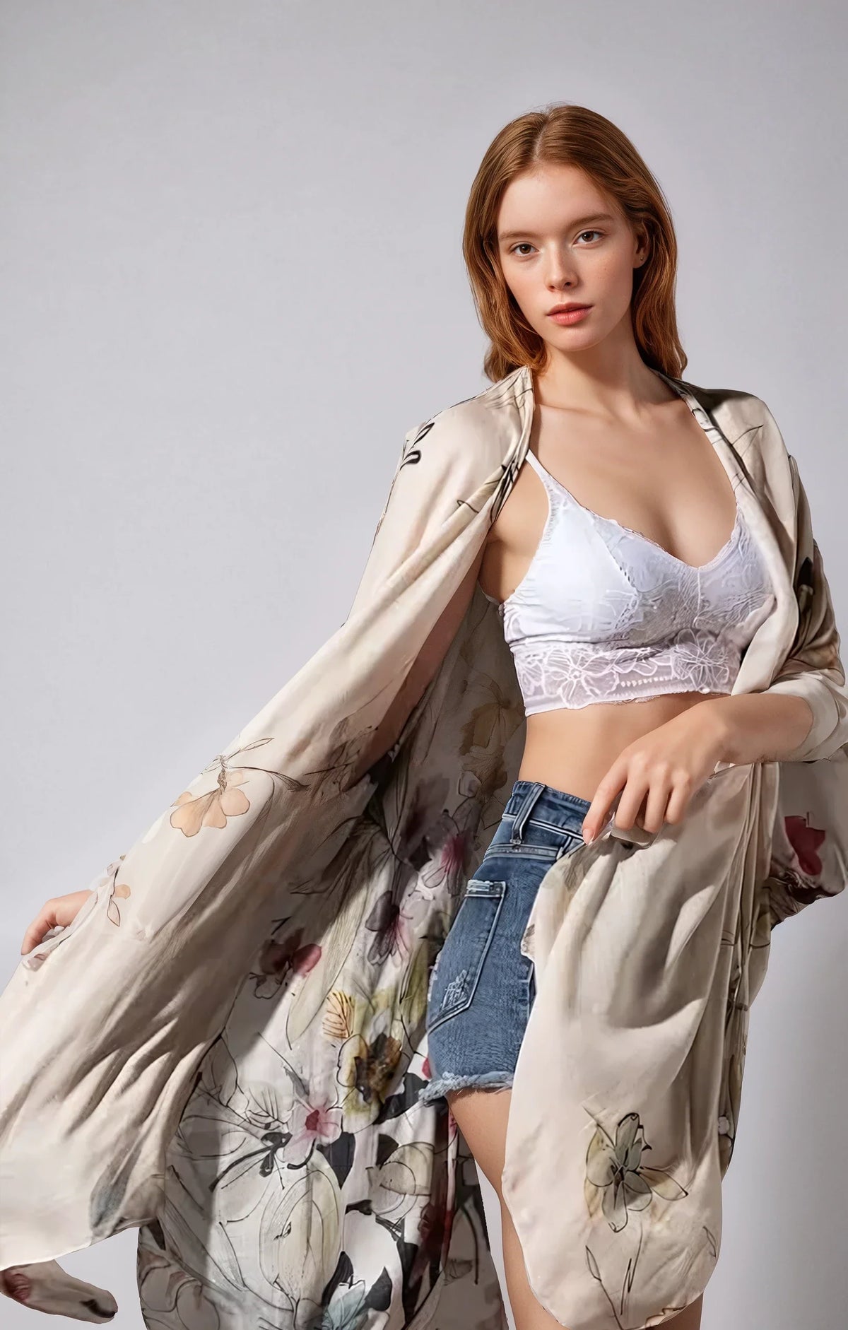 Fleur Serenity Kimono by Fitkitty Culture Athleisure Wear, Yoga Wear & Women's Clothing