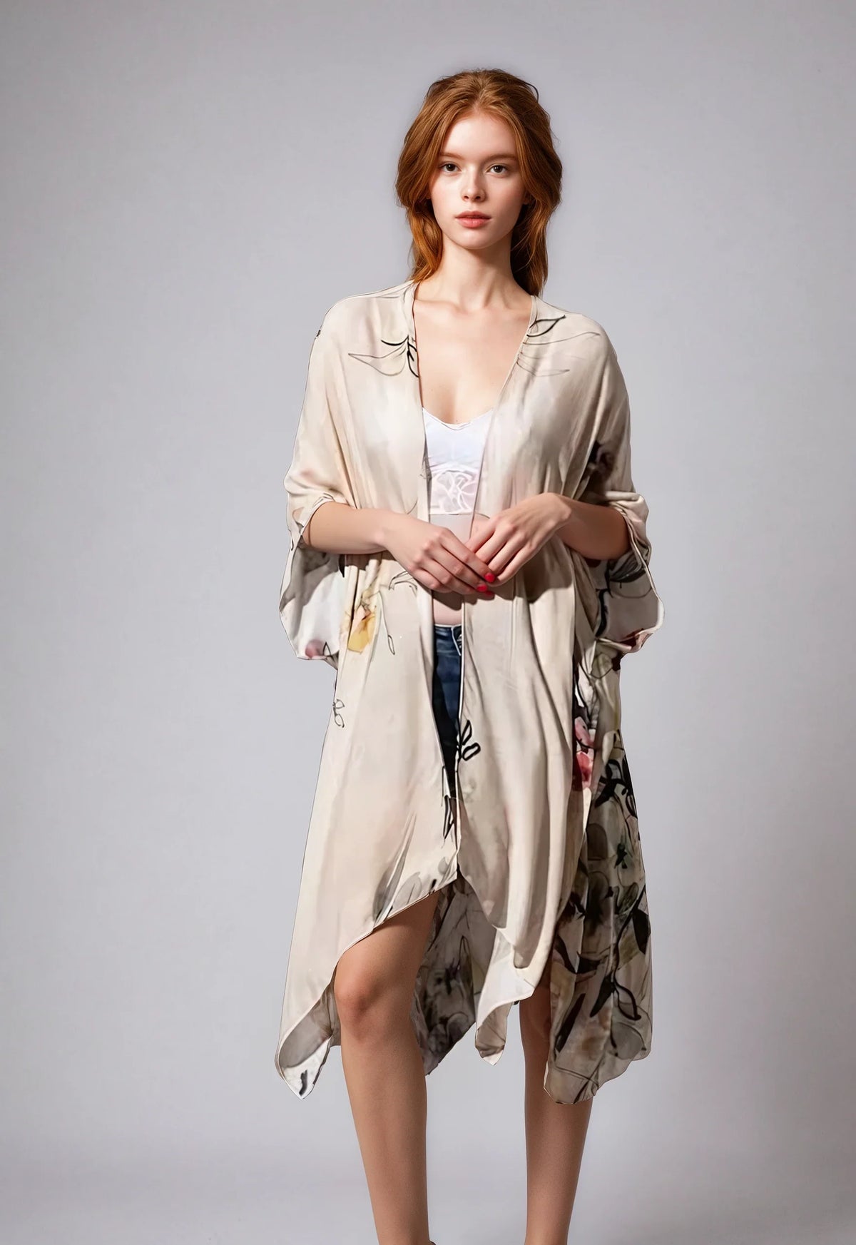 Fleur Serenity Kimono by Fitkitty Culture Athleisure Wear, Yoga Wear & Women's Clothing
