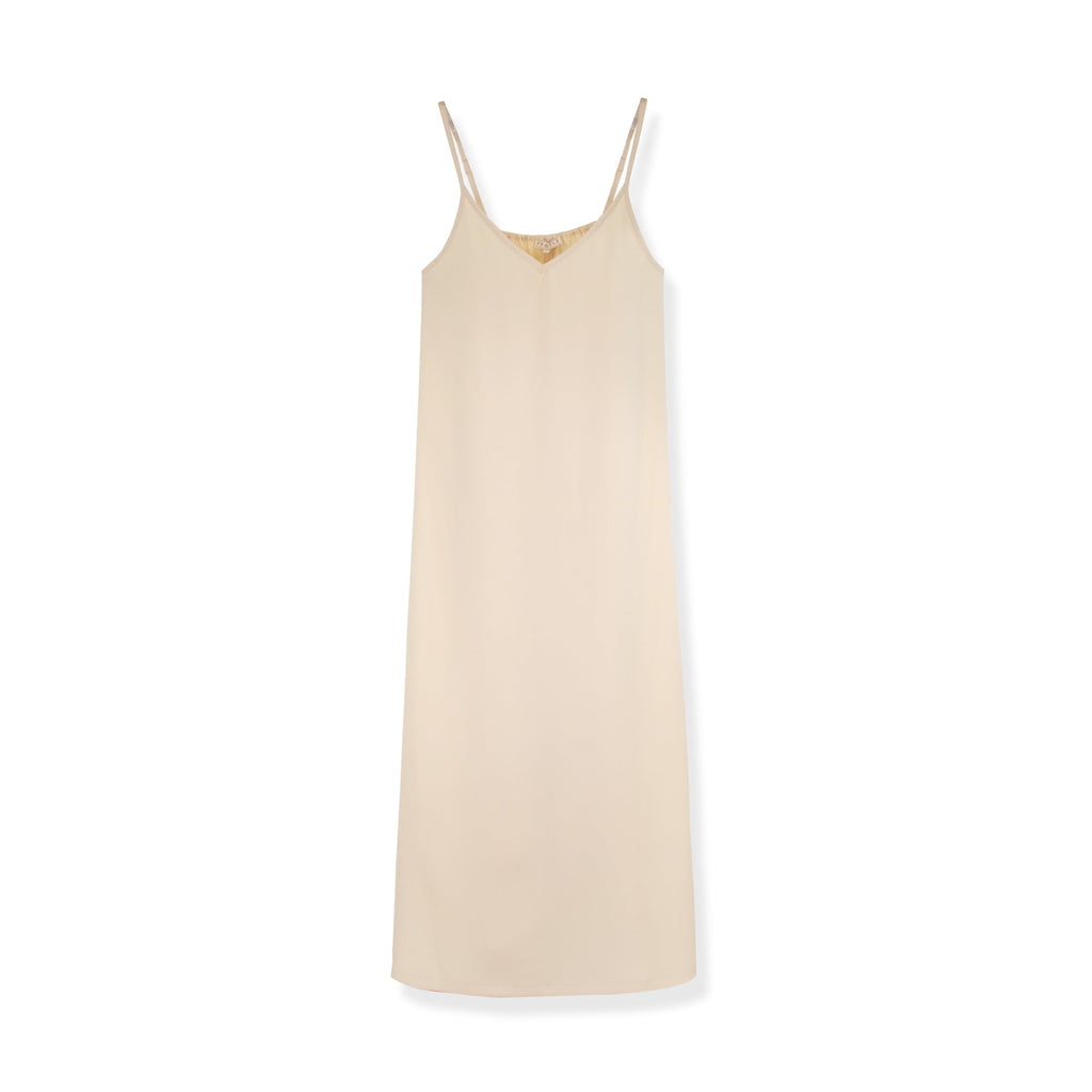 V STRAPPY SLIP DRESS by profile-nyc