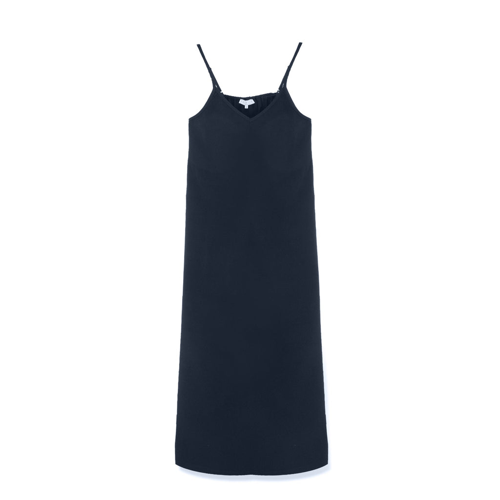 V STRAPPY SLIP DRESS by profile-nyc