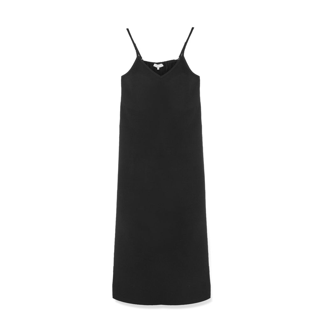 V STRAPPY SLIP DRESS by profile-nyc