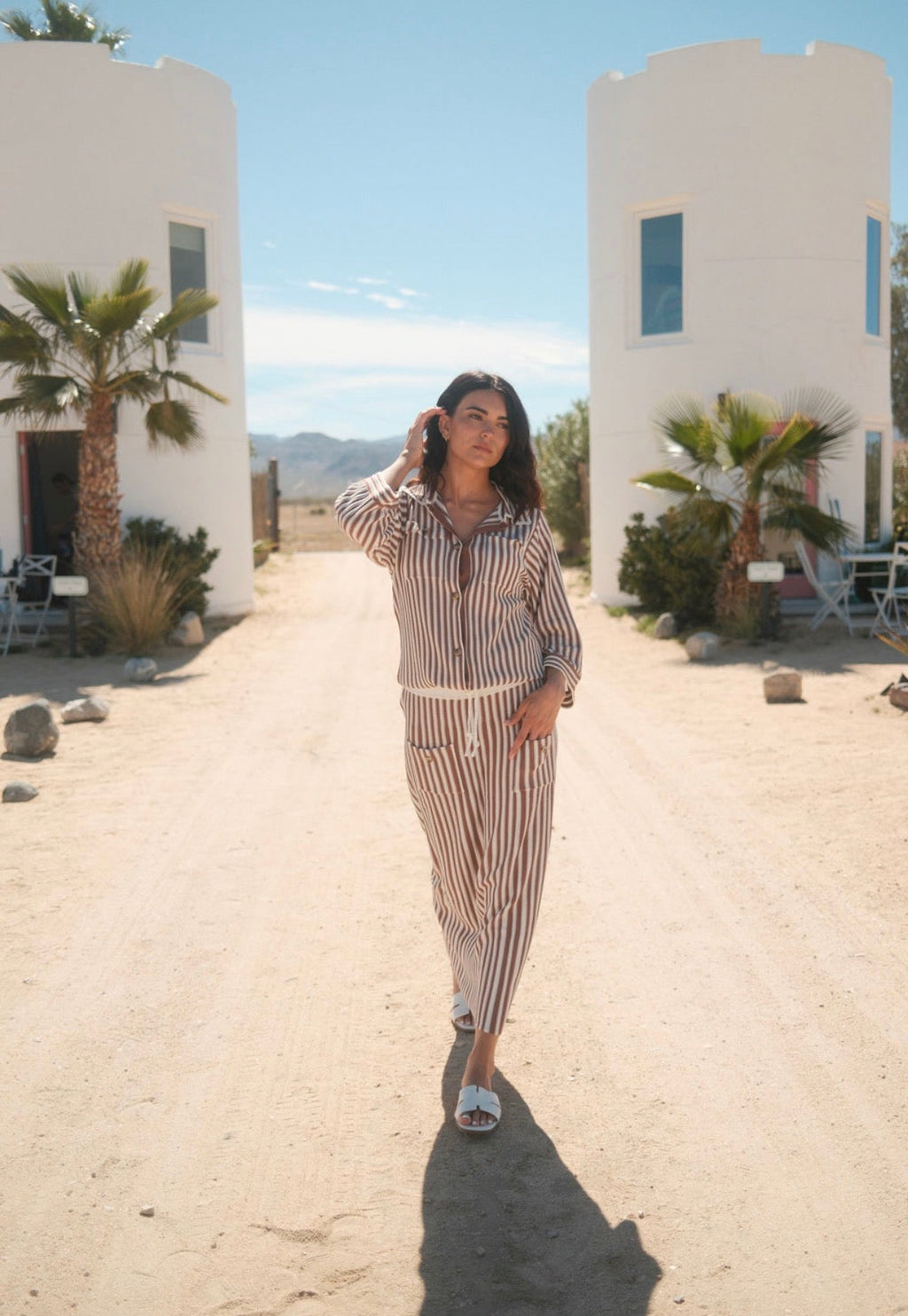 STRIPED KNIT SET by profile-nyc