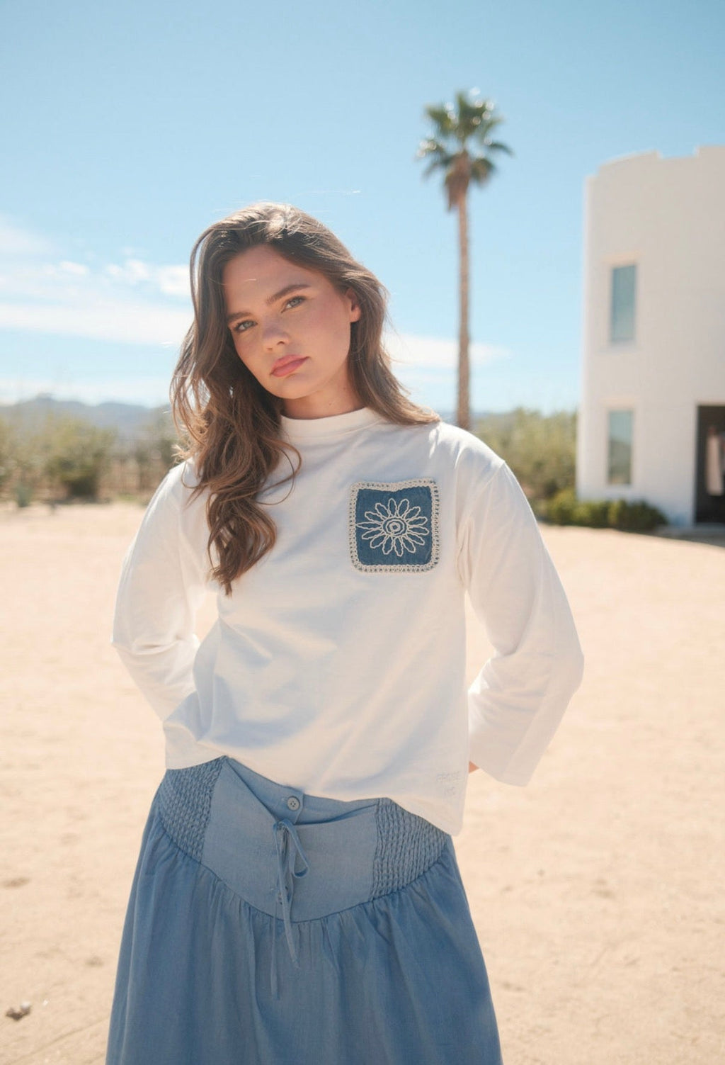 EMBROIDERED TEE by profile-nyc