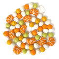 Orange Slices Garland Felt 6 Foot by Jewelry Made by Me