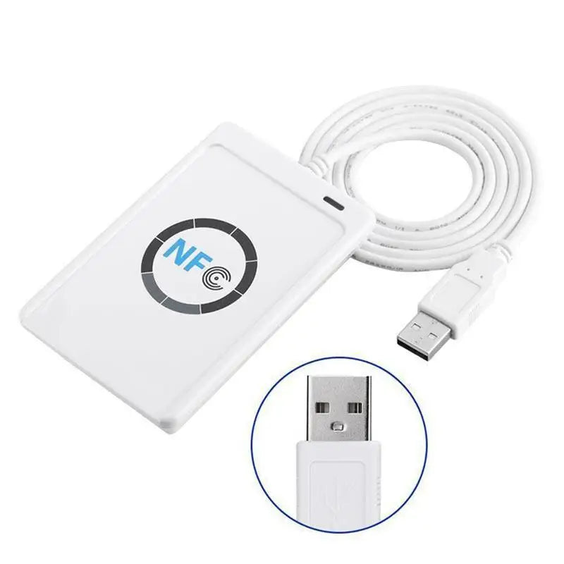 USB ACR122U Contactless Smart Card Access Card Copy Reader IC Property Elevator Decryption Copy Machine 13.56MHZ by FLIPSTYLEZLLC