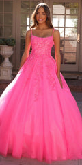 Nox Anabel H1464 Square Neck Poofy A-Line Quinceanera Gown by DiscountDressShop