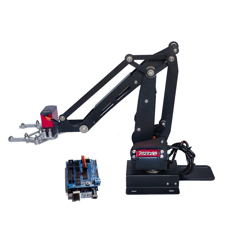 Assembled 4 Dof Robotic Arm Arduino with Digital Servos, Parallel Grabbing Education Maker Competition Graduation Design by FLIPSTYLEZLLC