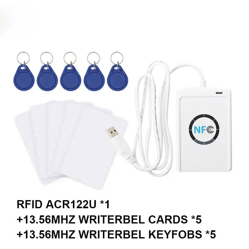 USB ACR122U Contactless Smart Card Access Card Copy Reader IC Property Elevator Decryption Copy Machine 13.56MHZ by FLIPSTYLEZLLC