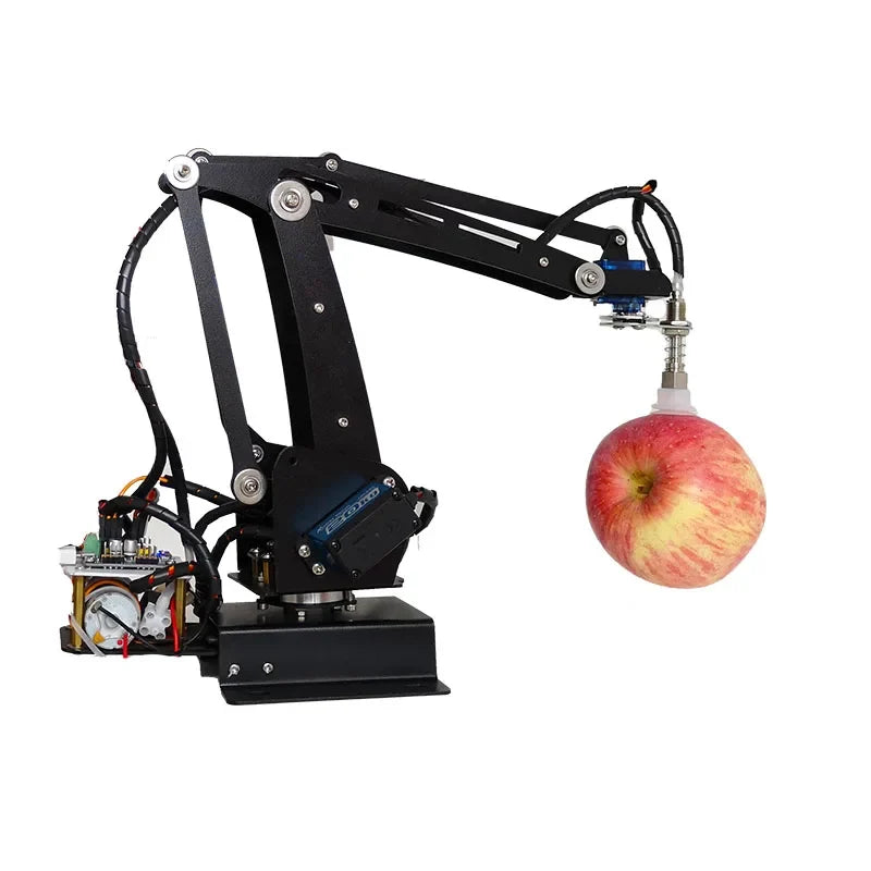 Assembled 4 Dof Suction Pump Manipulator Robotic Arm with All Digital Servos Control for Arduino Learning Competition by FLIPSTYLEZLLC