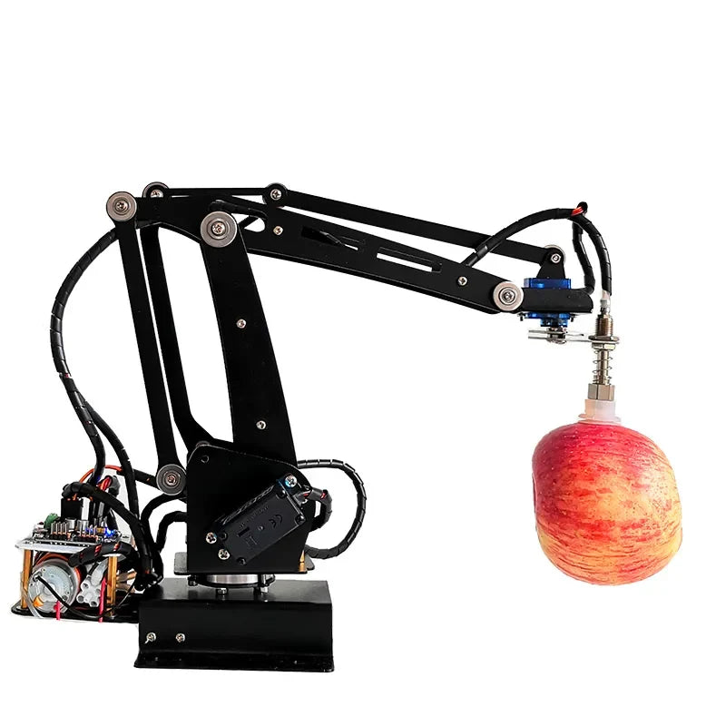 Assembled 4 Dof Suction Pump Manipulator Robotic Arm with All Digital Servos Control for Arduino Learning Competition by FLIPSTYLEZLLC
