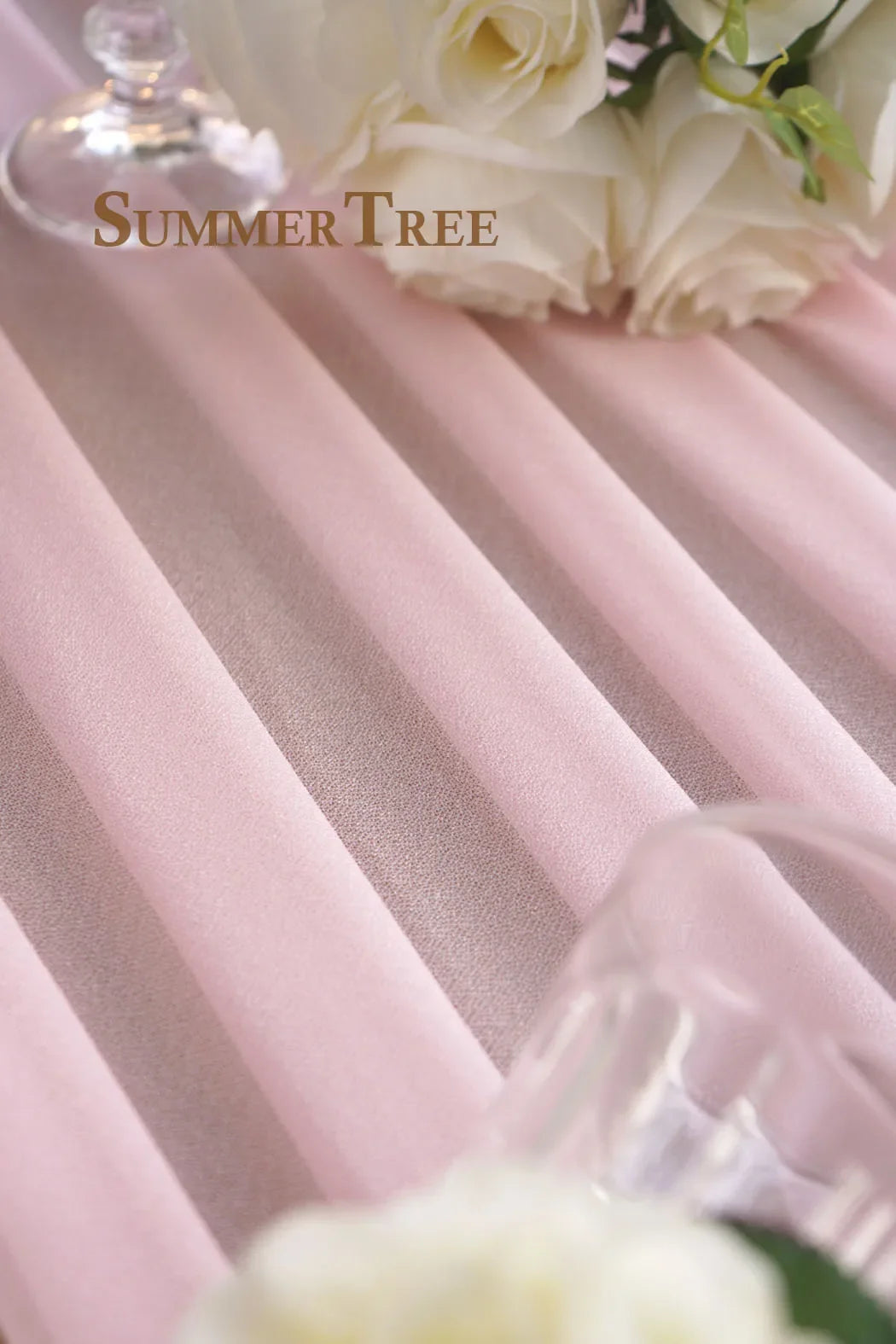 10 Meters Wedding Arch Drape Fabric Sheer Chiffon Tulle Curtain by FLIPSTYLEZLLC