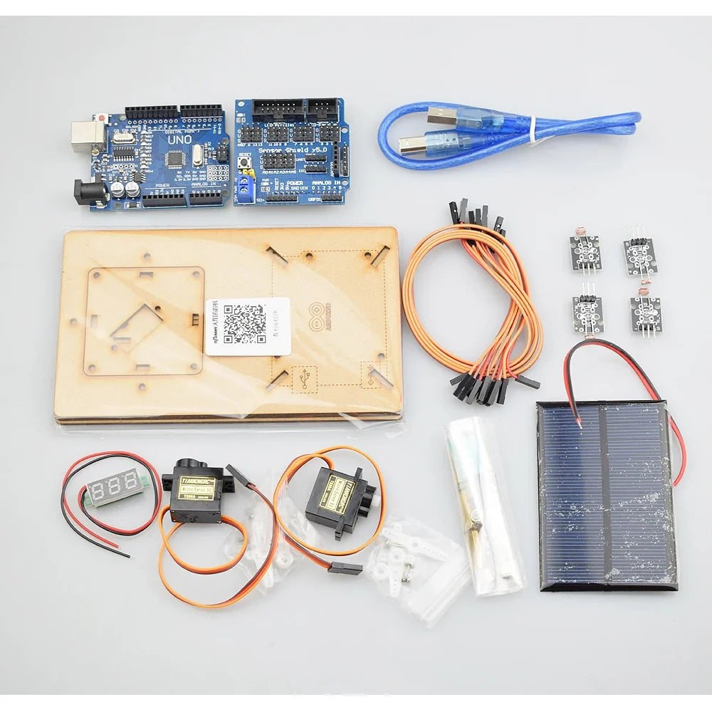 Arduino Program Solar Tracking Sun Tracker Equipment DIY STEM Programming Toys Parts by FLIPSTYLEZLLC
